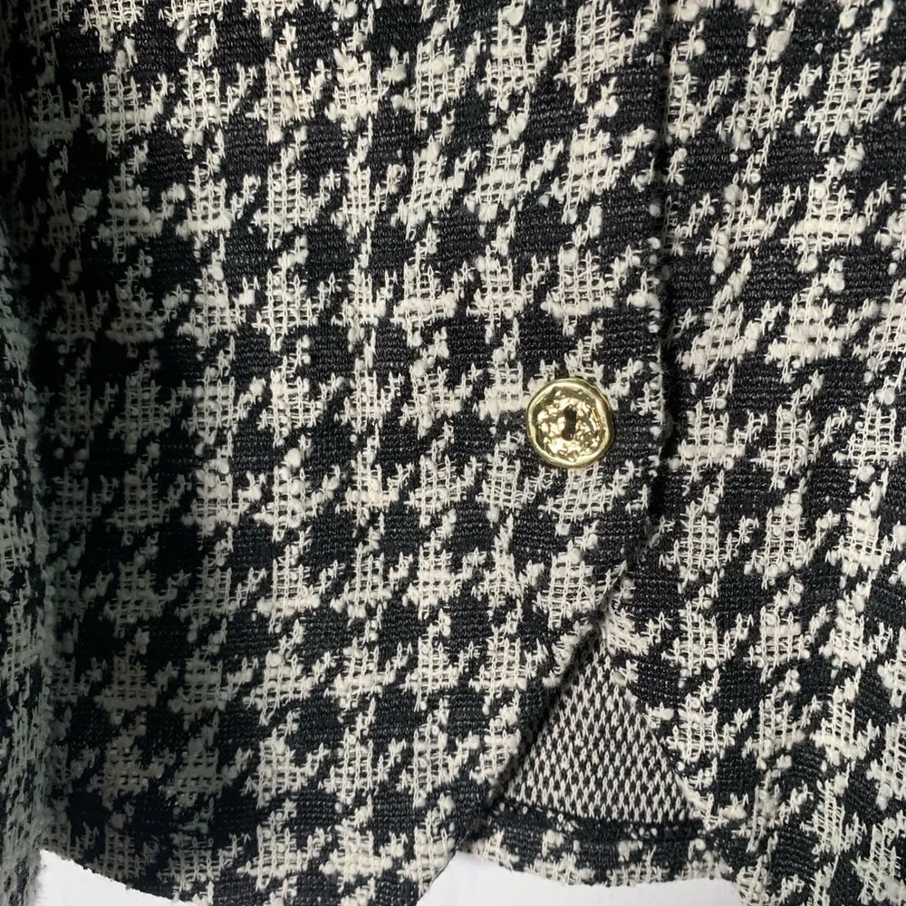 Zara NWT houndstooth blazer and miniskirt set Size L
Ref 1131/151 preppy party - Picture 8 of 13